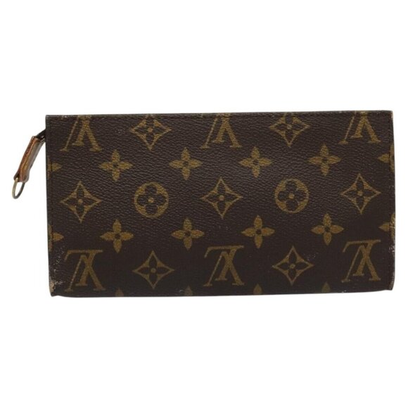 LOUIS VUITTON Monogram Bucket GM Pouch Accessory Pouch LV Auth 112772 - Picture 3 of 13